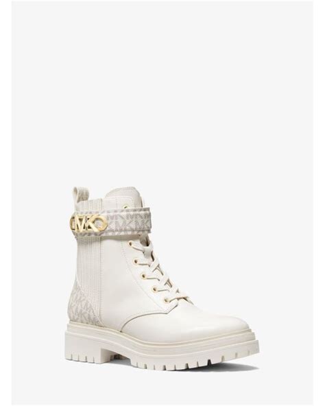 michael kors army boots